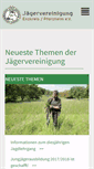 Mobile Screenshot of jaegervereinigung.de